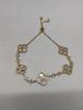 Versão coreana de pulseira ajustável de flor de diamante de resina nicho pulseira de alto senso moda joias simples e doces atacado
