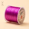 Cuentas de Buda de cristal plano de 0,8 mm, hilo elástico, accesorios hechos a mano para bricolaje, pulseras de cuentas, venta directa de fábrica