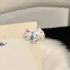 Gancho Lindo ~ Pasador de Perro Cuadros Lindo Coreano Pasador Lateral para Flequillo Femenino Pasador Tocado Pinza de Pato