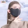Mascarilla Tibia de Cachemir con Proteína Antibacteriana Engrosada para Otoño/Invierno con Elásticos para Orejas para Hombres y Mujeres Protección en las Esquinas de los Ojos Alto Aspecto Venta al por Mayor