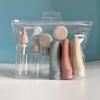 Conjunto de Onze Peças de Frascos Dispensadores para Viagem Internacional Creme Facial Gel de Banho Frasco de Loção Cosméticos Frasco Vazio Conjunto de Frascos Dispensadores