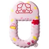 Funda de Asiento de Inodoro Universal de Dibujos Animados para Todas las Estaciones Adhesiva Impermeable Cubierta de Anillo de Inodoro sin Lavado Tipo Reposapiés Aromaterapia Alfombrilla de Inodoro