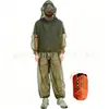 Roupa com Mosquiteiro para Camping, Roupa de Malha Respirável para Caminhada ao Ar Livre, Traje de Proteção, Conjunto de Seis Peças, Dobrável e Portátil, Anti-Mosquito