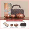 Bule Xi Shi de Argila Amarela e Areia Roxa, Conjunto de Chá de Viagem, Um Bule e Duas Xícaras com Bandeja, Conjunto Portátil para Preparar Chá em Acampamento ao Ar Livre
