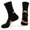 Meias de basquete masculinas com sola atoalhada absorventes de suor respiráveis meias esportivas de cano médio meias para corrida ao ar livre meias esportivas profissionais de elite