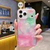 Adecuado para Apple 17Promax Funda de Teléfono Móvil con Patrón de Color de Lujo Iphone16Pro Succión Magnética 15 Anticaídas 14/13