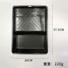 Escova de rolo de fio de algodão artesanal de fibra química 4 polegadas 6 polegadas 9 polegadas escova de rolo grande rolo colorido rolo de revestimento de rolo de parede exterior