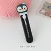 Cuchillo de utilidad de dibujos animados lindo, herramienta mini portátil afilada para abrir paquetes, cortador de papel de colores para estudiantes