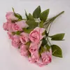 Parede de Flores de Rosa Artificial, Buquê Falso, Flores de Rosa Vitorianas Prontas, Materiais Florais Artificiais Atacado, Alta Simulação