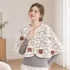 Chal de Maternidad Todas las Estaciones Algodón Puro Protector de Hombros para Mujeres Embarazadas Manto de Lactancia Protección contra el Frío Chal de Lactancia Postparto Universal Todas las Estaciones