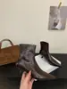 [] Botas Curtas de Bico Fino Femininas 2026 Outono Inverno Novas Botas Curtas de Cano Curto Nicho Emagrecedoras Botas Femininas Botas Curtas de Salto Fino