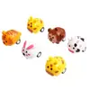 Carrinho de Animal de Estimação Fofo de Puxar para Trás Desenho Animado Animal de Inércia Carro Mini Pequeno Carro de Velocidade Pequeno Presente Educacional Pequenos Brinquedos Atacado