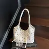 Bolso de Lazo Estilo Coreano para Mujer 2025 Nuevo Estilo Bolso Sencillo de Hombro o Axila Bolso de Mensajero de Moda Bolso de Mano para el Trabajo