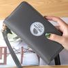 Carteira Nova Estilo Coreano 2019 Feminina Longa Estilo Fresco Original Carteira de Moedas Porta Vários Cartões Bolsa de Mão