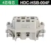 Conector Retangular de Alta Resistência Plug Industrial Hsb-06-3 Base Alta À Prova D'água Plug de Aviação Alta Corrente 3