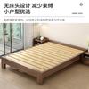 Base de Cama Tatami Moderna Simple Madera Maciza Mesita de Noche Gratuita Casa de Alquiler Estancia en Casa 1.8 m Cama Doble 1.5 m Cama Individual