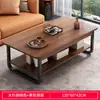 Mesa de centro para sala de estar, adecuada para apartamentos pequeños, sofá pequeño, mesa de centro simple, diseño minimalista y moderno, ideal para apartamentos de alquiler, mesa de balcón