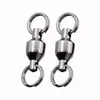Conector de Anilla de Figura de Ocho de Alta Velocidad con Giratorio de Rodamiento Grande + Anilla Doble Plana con Fuerte Fuerza de Tracción, Anilla de Figura de Ocho Anilla Doble Plana