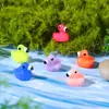 Adornos de micro paisajismo Flamenco resina simulación animal de caricatura adornos pequeños creativos decoraciones venta al por mayor
