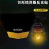 Pegatinas Reflectantes para Vehículos Eléctricos, Motocicletas, Coches, Flechas Trapezoidales, Guardabarros Traseros, Señales de Advertencia, Tiras Reflectantes, Pegatinas Reflectantes
