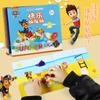 El equipo de Wangwang hizo grandes contribuciones al libro de pegatinas de dibujos animados para niños de 2 a 6 años, niños y niñas se centran en las pegatinas como juguetes educativos.