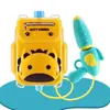 Mochila infantil pistola de agua juguete extracción playa juego acuático puesto de verano pistola de agua de ráfaga eléctrica generación por lotes