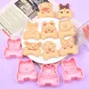 Molde para Estampar Galletas DIY Serie Perros Mascotas con Diseño Realista de Prensa 3D, Imprescindible para la Interacción Padres e Hijos