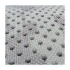 Tela compuesta tela de punto tela de plástico tela de fieltro tela de plástico de caída tela de alfombra tela compuesta punto de flor de ciruelo tela de alfombrilla de plástico para piso