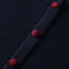 Suéter de Punto de Manga Larga con Bloques de Color y Cuello Alto Falso de Dos Piezas para Mujer, Nuevo Estilo Otoño e Invierno 2026, Top Elegante y Adelgazante