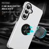 Funda Protectora Magnética con Anillo Samsung S26 S26Ultra Anticaída Soporte S25 Teléfono Móvil Funda para Teléfono Móvil Apple 17Pro