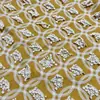 En Stock Tela Bordada de Algodón y Lino Estilo Japonés de Dibujos Animados Bordado Acolchado para Bolsas, Chalecos, Manualidades DIY Bordado Plano