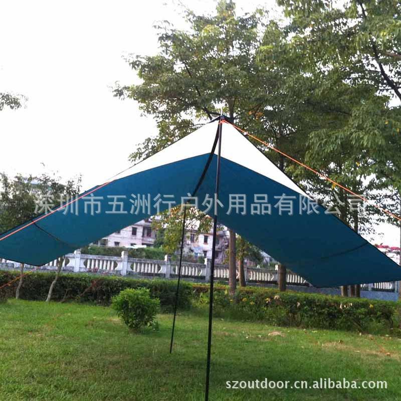 五洲风情野营4X4米遮阳天幕