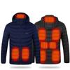 Zona 33 Zona 21 Chaqueta de plumón con calefacción, Chaqueta acolchada de algodón, Ropa con calefacción, Ropa de abrigo, Ropa de invierno para hombres y mujeres, Otoño e Invierno, Zona 249