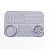 Tapete Alimentador Lento de Silicone para Pets Tigela de Gato Ventosa Tapete para Comer Devagar Anti-Engasgo Farejador Lambedor Universal para Gatos e Cães Tapete de Jantar Resistente a Mordidas