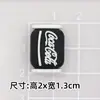 Pingüino, Rana, Kuromi Pegatinas 3D PVC Goma Suave Accesorios Funda de Teléfono DIY Agujero Calzado Amuletos Decoración Pegatinas para Refrigerador