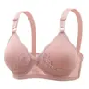Sureste Asiático Transfronterizo Taza Moldeada Delgada Ropa Interior Cómoda para Mujeres de Mediana Edad y Mayores Sujetador para Mujer sin Aros de Tres Broches