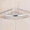 Estante de almacenamiento triangular de aluminio espacial plato triangular estante de almacenamiento para baño estante esquinero para baño perforación libre perforación