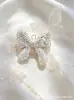 Chaveiro de Laço de Luxo com Pedras Preciosas Completo Acessório de Bolsa Mais Vendido Ornamento Chaveiro de Carro Acessório de Moda Exquisito Tendência