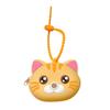 Mini Carteira de Moedas de Silicone de Desenho Animado de Coala e Gato Laranja Bolsa para Fone de Ouvido Feminina Bonita Bolsa de Silicone Infantil Pingente de Bolsa