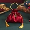 Nueva Bolsa de Dulces para Boda Bolsa de Dulces para Boda Sentido Avanzado Caja de Regalo para Bebé Regalo de Acompañamiento para Compromiso Caja de Dulces Plegable Gratis