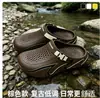 Zuecos de Fábrica para Hombre 2026 Verano Exteriores Antideslizantes Zapatos de Playa Casuales para Caminar por el Agua Rafting Sandalias de Punta Cerrada