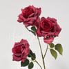 Flores Artificiais, Rosas Realizadoras de Desejos, Flores de Casamento, Decoração de Cena, Flores Falsas, Rosas, Decoração Suave de Hotel, Transfronteiriço