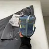 Bolso tipo cubo simple y elegante, Modelo nuevo de moda 2026, Bolso de hombro, Bolso cruzado único y a la moda, Bolso de mano casual para viajar