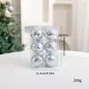 Decoraciones Navideñas Nuevas Transfronterizas Colgantes de Bolas Navideñas Colgantes de Bola de Espejo Láser Venta al por Mayor