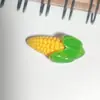 Mini Verduras Serie de Verduras Luminosas Juguetes de Comida Simulada Materiales de Decoración para Fundas de Teléfono con Pegamento de Crema Accesorios de Resina