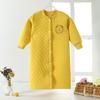 Camisón de bebé, pijama de bebé a prueba de patadas, primavera y otoño, cálido, de una pieza, para niños, de manga larga, para niñas, de algodón puro.