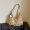 Bolso de mujer de gran capacidad estilo relajado, mochila de moda para el trabajo otoño 2026, bolso de hombro único y elegante