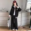 Conjunto de Ropa de Otoño para Niñas 2026 Nuevo Súper Elegante Infantil Casual con Capucha Niños Mayores Otoño Deportivo Conjunto de Dos Piezas