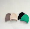 Chapéu de Tricô Infantil Estilo Estrangeiro Outono Inverno Chapéu Quente de Lã Cor Sólida Chapéu de Proteção para Orelhas Pulôver de Viagem para Bebê