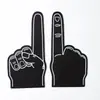 Luvas de Espuma Eva para Torcida Transfronteiriças em Estoque, Protetores de Dedo Espessados para Cheerleading DIY, Personalizáveis com Impressão de Logo